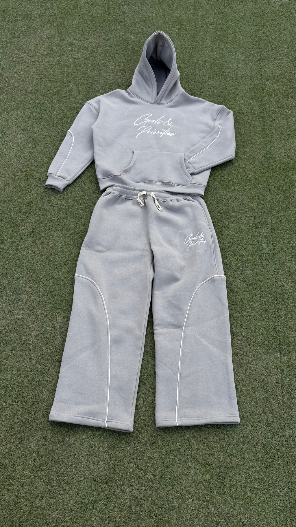 Silver Tracksuit Set