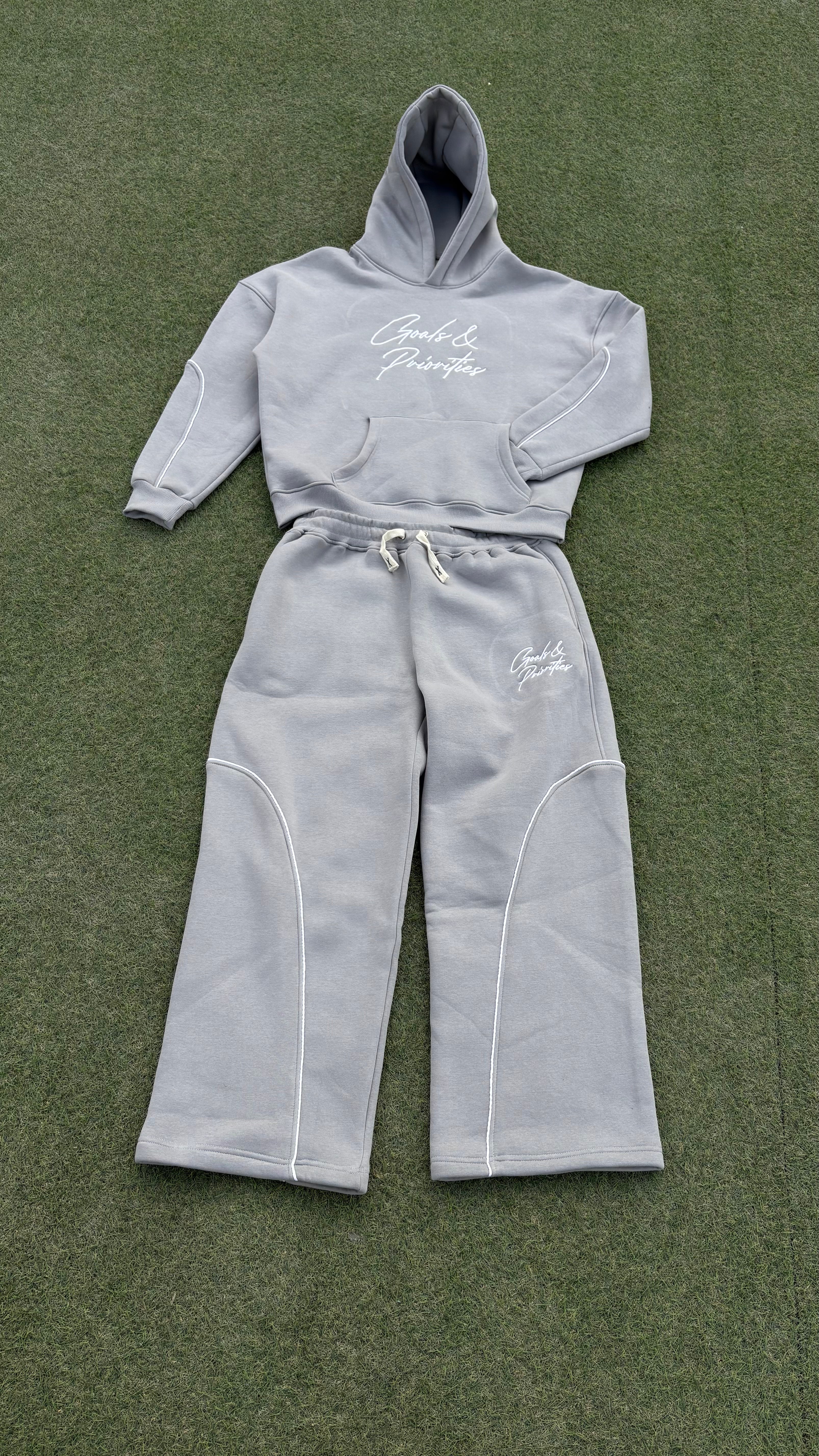 Silver Tracksuit Set