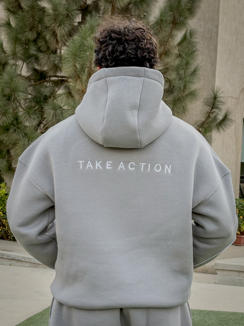 Silver Tracksuit Set