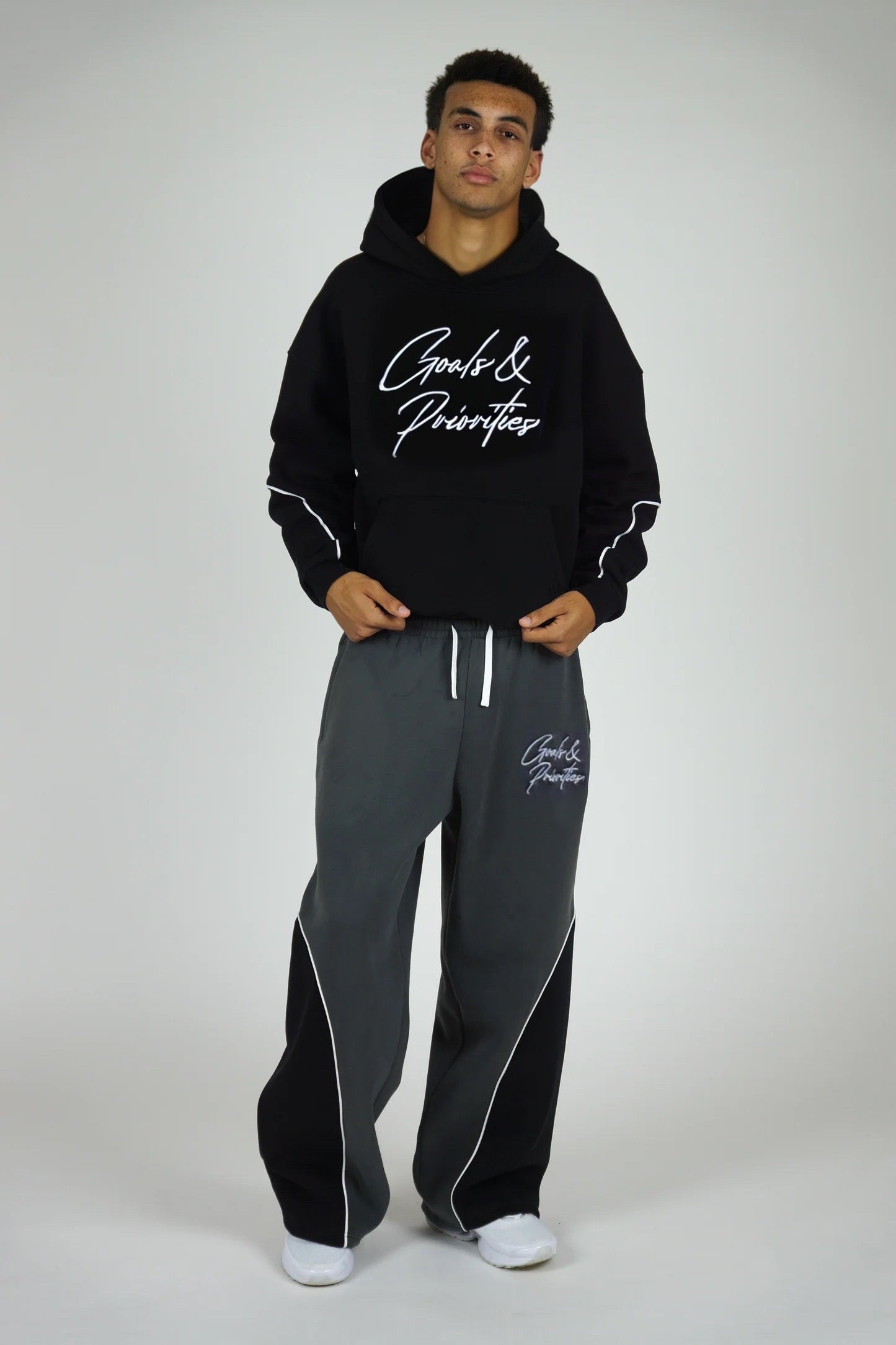 Black Tracksuit Set