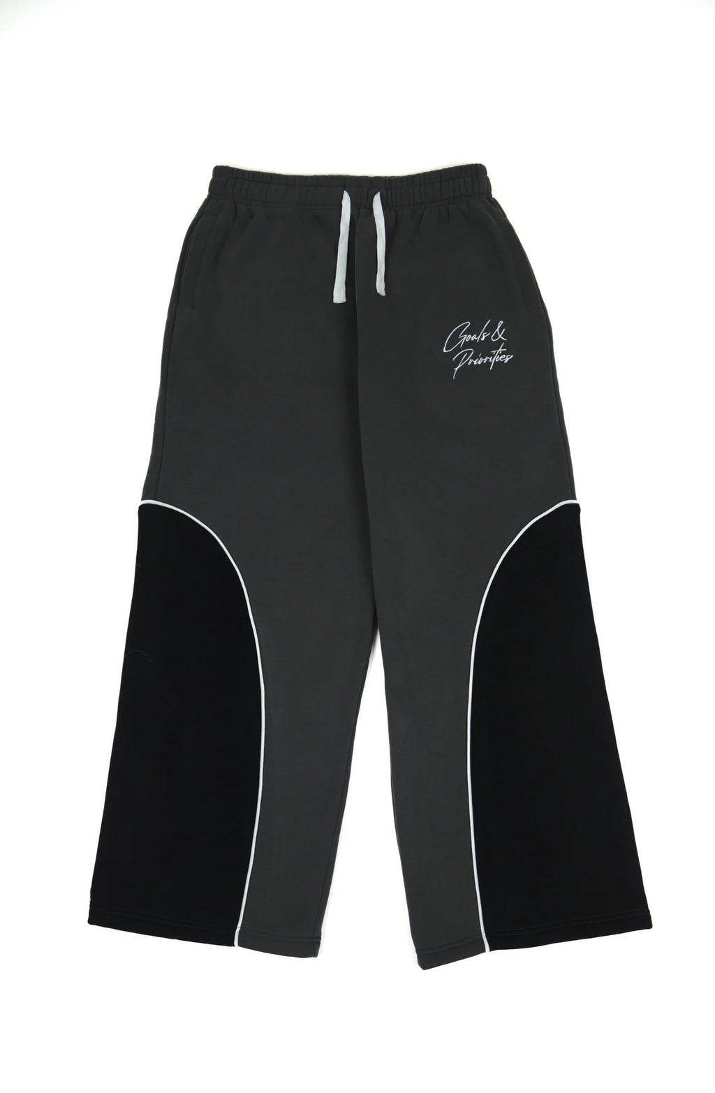 Black × Grey Sweatpants – Premium Fleece