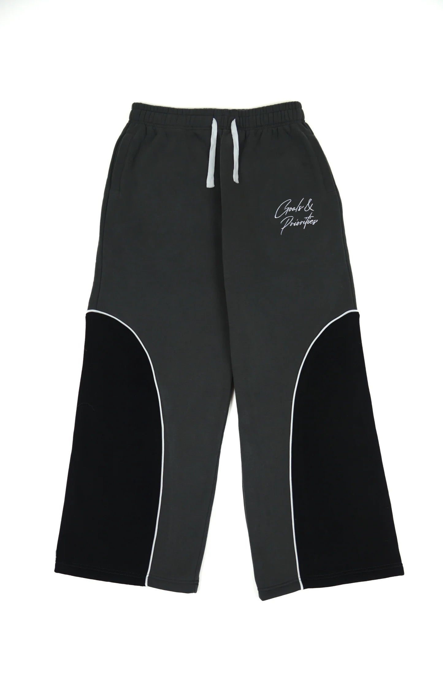 Black × Grey Sweatpants – Premium Fleece